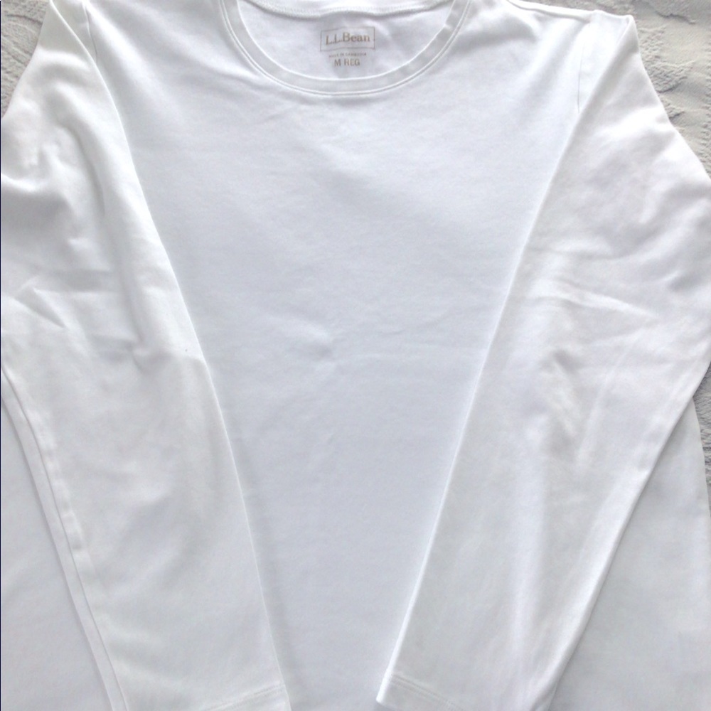 L. L. Bean Long Sleeve Crewneck Tee